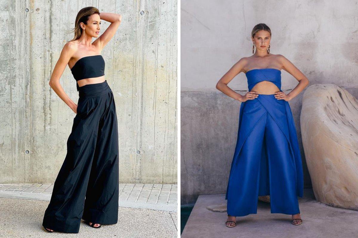 los conjuntos de pantalón para bodas ofrecen una alternativa moderna y elegante para los novios que desean destacar con estilo propio.